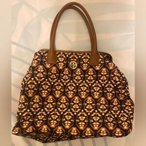 Tori Burch Geometric Tote